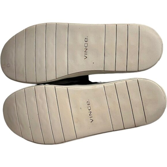 Vince Preston Slip on Suede Sneakers - Black - 9 - Picture 6 of 10